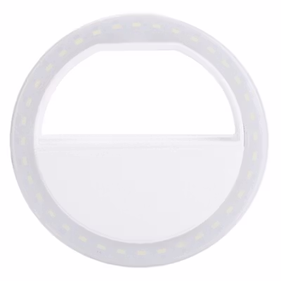 Lampu LED Smartphone Selfie Ring Spotlight Flash Lamp - B3A - White — gambar 2