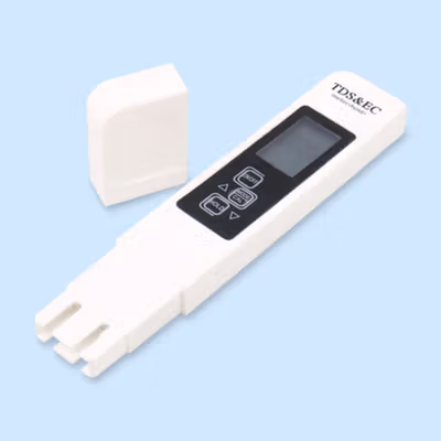 TaffHOME Alat Ukur Uji TDS EC Meter Digital Air Minum Akuarium - E-1 - White — gambar 2