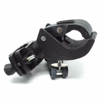 Bracket Holder Senter Setang Sepeda Adjustable Bike Mount - AB-2967 - Black — gambar 2