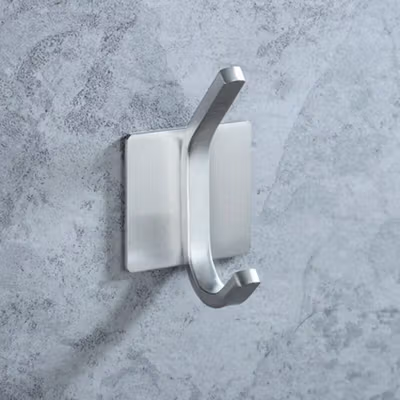 TaffHOME Gantungan Dinding Hook Hanger Stainless Steel - MT25 - Silver — gambar 2