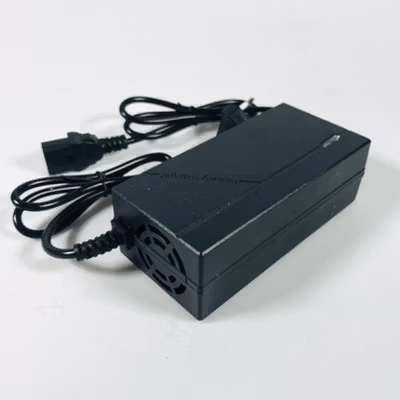 Deek-Robot Adaptor Charger Baterai Converter Sepeda Listrik 42V 2A - 36V2A - Black — gambar 2