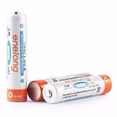 Enelong Baterai Isi Ulang AAA Recharge Battery Ni-MH 1.2V 900mAh 4 PCS - HR4 - White — gambar 2