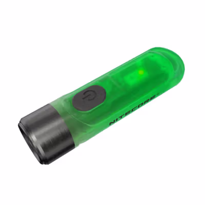 NITECORE Senter LED OSRAM P8 Rechargeable Waterproof IP66 300 Lumens - TIKI GITD - Green — gambar 2
