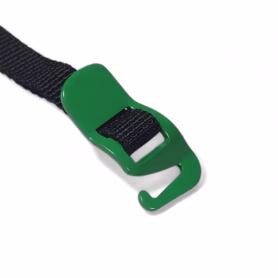 TaffGUARD Strap Tali Pengikat Barang Camping Rope Steel Quick Hook - BC098K - Black — gambar 2