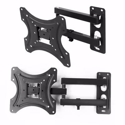 Taffware Bracket TV Dinding Telescopic VESA 200x200 for 32-55 Inch TV - X-400 - Black — gambar 2