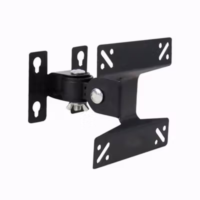 Taffware Bracket TV Dinding Adjustable VESA 100x100 14-24 Inch - TV-W24 - Black — gambar 2