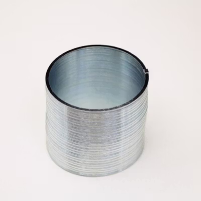 Hello Metal Slinky Spring Per Mainan Anti Stress - YT2018 - Silver — gambar 2