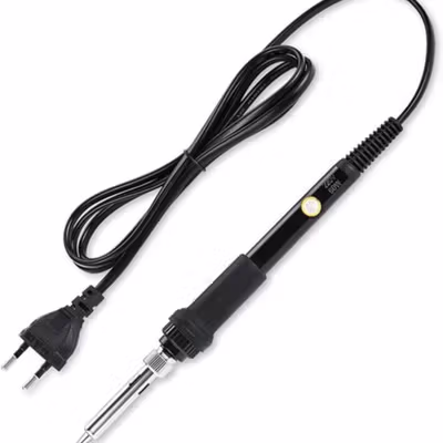 Taffware Solder Elektrik Adjustable Temperature Soldering 220V 60W - CS-908 - Black — gambar 2