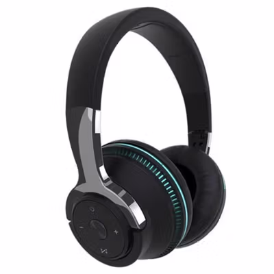 Tourya Gaming Wireless Headphone Bluetooth 5.2 3D Stereo with Mic - H2 - Black — gambar 2