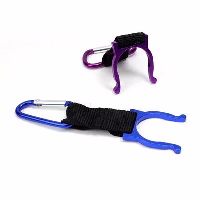 HDR Holder Pengait Botol Minum Mineral Bottle Buckle Keychain - H5X - Multi-Color — gambar 2