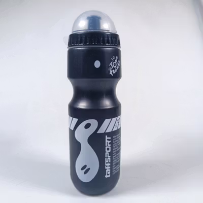 TaffSPORT Discovery Botol Minum Sepeda Olahraga with Dust Cover 650ml - 3026 - Black — gambar 2