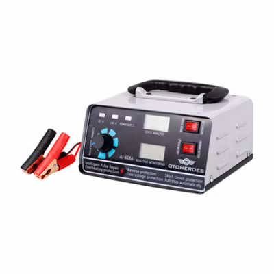 OTOHEROES Charger Aki Mobil Motor Intelligent Battery Charger 12V/24V - AJ-618A - No Color — gambar 2