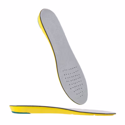 LUARMO Insole Sepatu Alas Kaki Orthopedic Running Cushion M - L3 - Yellow — gambar 2