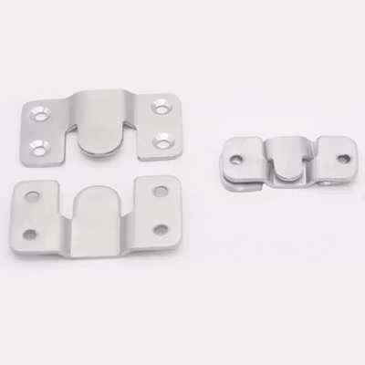 IDEA Gantungan Frame Pigura Plat Stainless Steel Hanging 10 PCS - I-10 - Silver — gambar 2