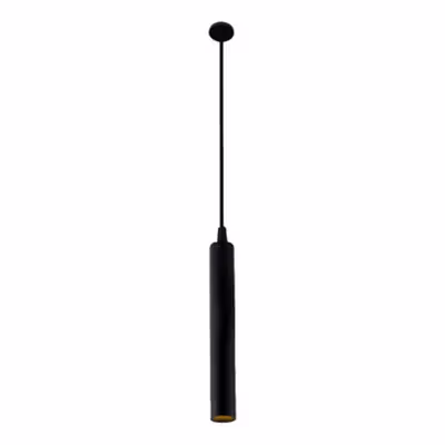 LYWINS Lampu Gantung Hias Nordic Tube Pendant Warm White 40cm 1 PCS - LW-40 - Black — gambar 2