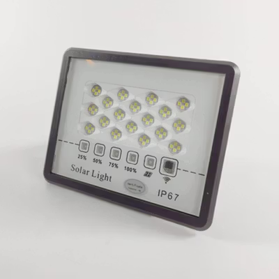 Mantianxing Lampu Dinding Solar LED Outdoor Light IP67 45W Cool White - MA457 - Black — gambar 2