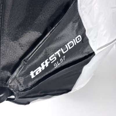TaffSTUDIO Payung Softbox Lighting Octagon Single Socket 70cm E27 Softbox Only - SL57 - White — gambar 2