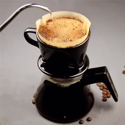 Arshen Kertas Saringan Kopi Wave Filter Paper V60 1-4 Cups 50 PCS - B02 - White — gambar 2