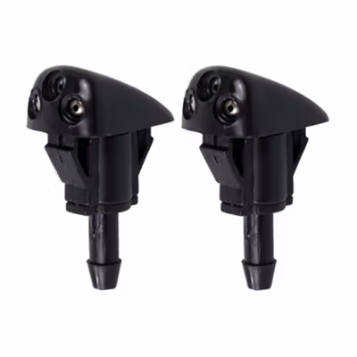 OTOHEROES Nozzle Air Wiper Kaca Mobil Windshield Washer Spray 2 PCS - YY9863 - Black — gambar 2