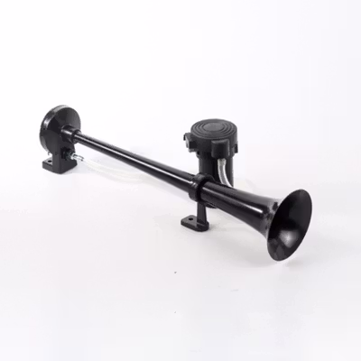 HEYVO Klakson Trompet Truk Mobil Loud Air Horn 150dB 12V - TZ-318 - Black — gambar 2