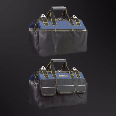 Taffware Tas Perkakas Storage Tool Bag Waterproof Wear Resistant 21 Inch - A02584 - Blue — gambar 2