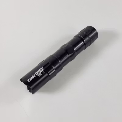 TaffLED Police Senter LED Flashlight Waterproof 1W - TAC 2L - Black — gambar 2