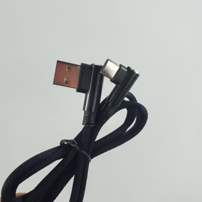 OLAF Kabel Data USB Type C Multifungsi L Shape 2A 1M - OL01 - Black — gambar 2
