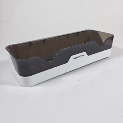 TaffHOME Rak Gantung Kamar Mandi Organizer Storage Rack - 1P - Black — gambar 2