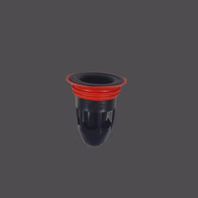BEAR FORCE Penutup Lubang Saluran Air Kamar Mandi Anti Kecoa Plug Trap - BF26 - Black/Red — gambar 2