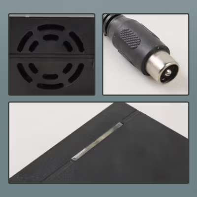 JNENCONN Adaptor Charger Baterai Skuter Sepeda Listrik RCA 54.6V 3A - 48V3A - Black — gambar 2
