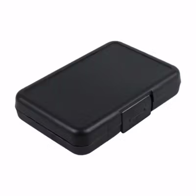 Taffware Case Memory Card Storage 4 Slot for Compact, SD, and Micro SD - WC0572 - Black — gambar 2