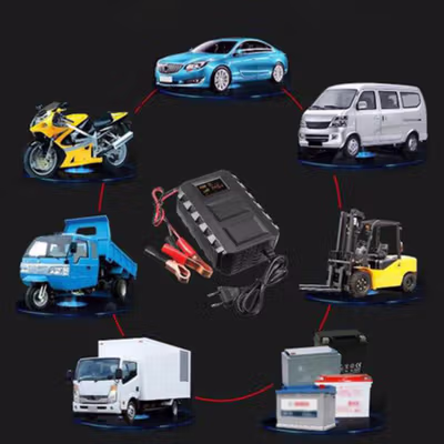 Taffware Charger Aki Mobil Intelligent Battery Charger 12V 20A - KC-20A - Black — gambar 2
