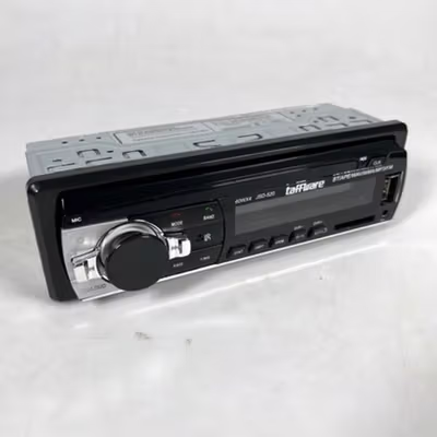 Taffware Tape Mobil Audio Multifungsi Bluetooth MP3 FM Radio ISO 1 DIN - JSD-520 - Black — gambar 2
