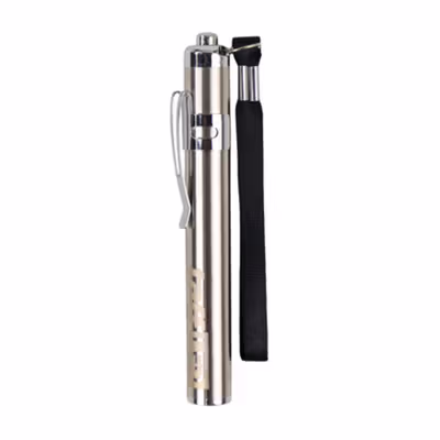 TaffLED Senter LED CREE XML Mini Flashlight 55 Lumens - Mini 865 - Silver — gambar 2