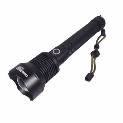 TaffLED Senter LED XHP90 USB Rechargeable Waterproof IPX4 1300 Lumens - JHS522X - Black — gambar 2