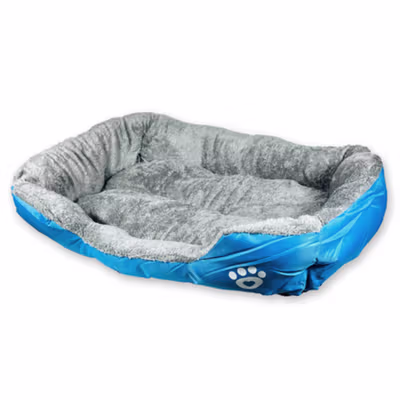 BaoRun Tempat Tidur Hewan Peliharaan Anjing Kucing Pet Dog Bed Size L - NR884 - Blue — gambar 2
