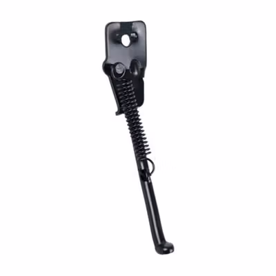 TaffSPORT Standar Sepeda Samping Baja Karbon Bike Kickstand Universal 14 Inch - H10 - Black — gambar 2