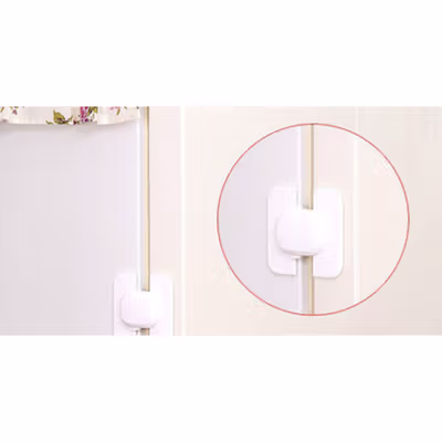 TaffHOME Safety Lock Pintu Kulkas Pengunci Tambahan Serbaguna - S1843 - White — gambar 2