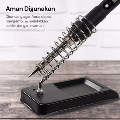 BaoGu Alat Pegangan Solder Stand Holder Metal Bracket - DBL-X10 - Black — gambar 2