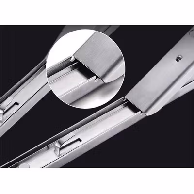 Taffware XIDA Bracket Engsel Lipat Folding Max Load 65kg 14 Inch 2 PCS - JM007 - No Color — gambar 2