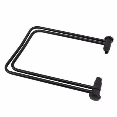 TaffSPORT Standar Sepeda Universal Paddock Standing Bike Display - L150 - Black — gambar 2