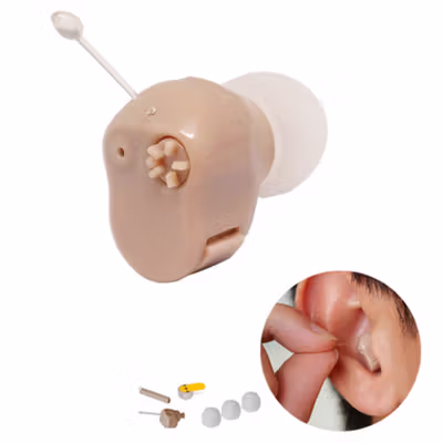 Carevas Alat Bantu Dengar In Ear Hearing Aid 1 PCS - JZ-108 - No Color — gambar 2