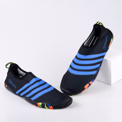 Rhodey STOUREG Sepatu Pantai Olahraga Air Water Sports Barefoot Shoes 41 - 6688 - Black/Blue — gambar 2