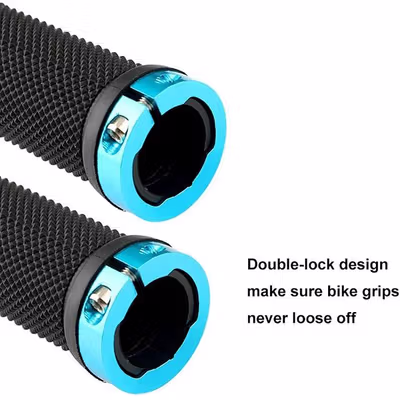 TaffSPORT Handgrip Sepeda Universal Tutup Setang Anti Slip Handlebar - CL8455 - Black — gambar 2