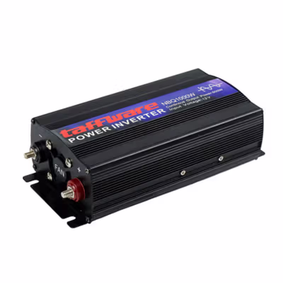 Taffware Power Inverter Mobil Pure Sine Wave DC 12V to AC 220V 1000W - NBQ1000W - Black — gambar 2