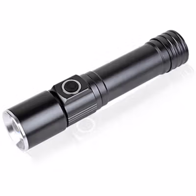 TaffLED Senter LED Mini Flashlight Waterproof Magnetic 1200 Lumens - WT518 - Black — gambar 2