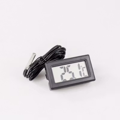 Effosola Termometer Digital LCD Akuarium Fish Tank Sensor Kabel 1M - TPM-10 - Black — gambar 2