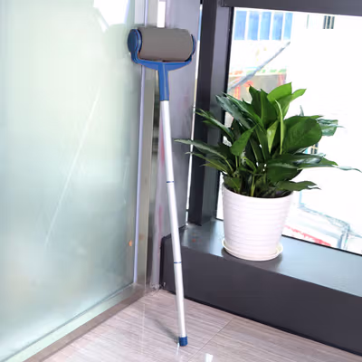 Alloet Kuas Roll Cat Tembok Paint Roller Brush 8.5cm - HD-TVYQS - Silver — gambar 2