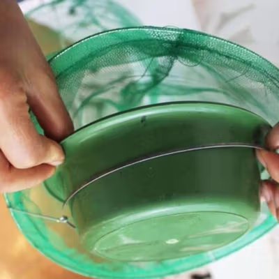 Jaring Perangkap Nyamuk Lalat Mosquito Fly Catching Mesh Net 23cm - J16 - No Color — gambar 2