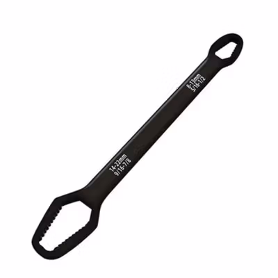 KRIOCY Kunci Ring Universal Torx Wrench Double Head 8mm 8-22mm 265mm - RL215 - Black — gambar 2